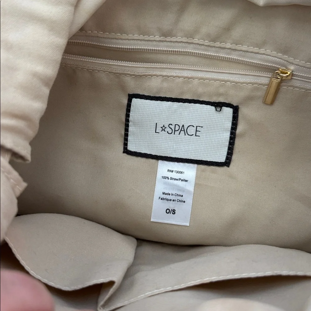Lspace summer days straw backpack bag - Picture 5 of 5